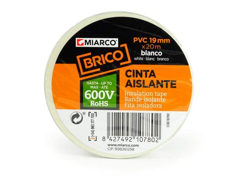 Cinta Aïllant Pvc Blanca