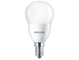 Bombilla Led Esférica Philips Luz Cálida