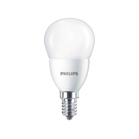 Bombilla Led Esférica Philips Luz Cálida