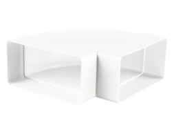 Colze Rectangular Horitzontal Pvc Blanc
