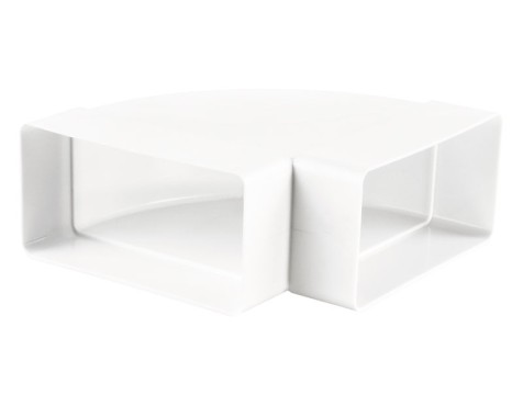 Colze Rectangular Horitzontal Pvc Blanc