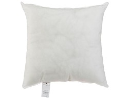 Farcit Coixí Quadrat Blanc