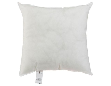 Farcit Coixí Quadrat Blanc
