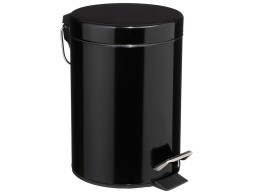 Paperera Bany Amb Pedal Negre