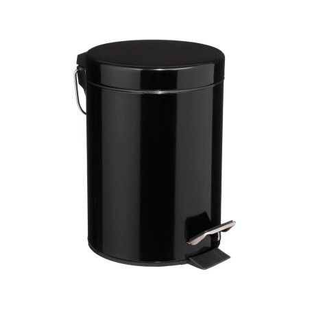 Paperera Bany Amb Pedal Negre