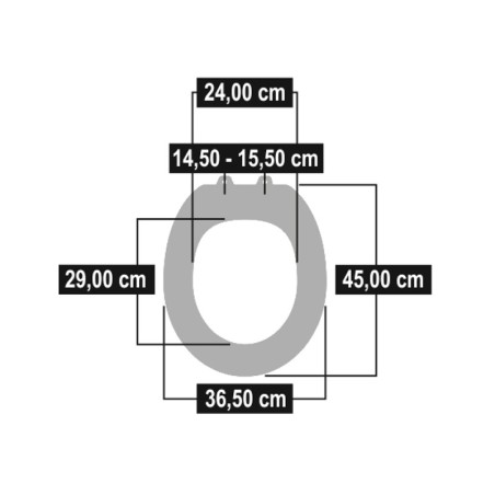 Tapa Wc Palu Blanca