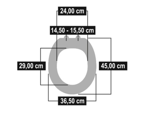 Tapa Wc Palu Blanca