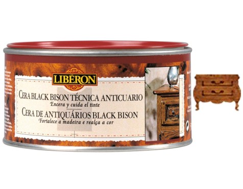 Cera Madera Black Bisonlibéron Roble Oscuro