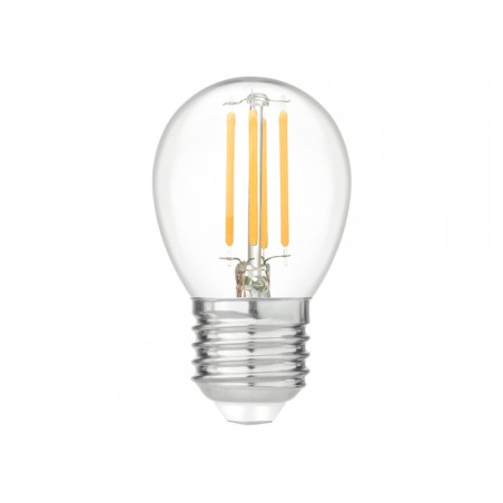 Bombilla Led Filamentos Esférica Garza Luz Cálida