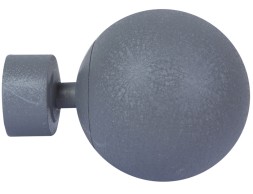 Terminal Cortina Esfera Gris Nordic