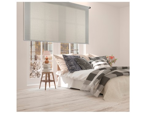 Estor Enrollable Roll Up Scandi Gris