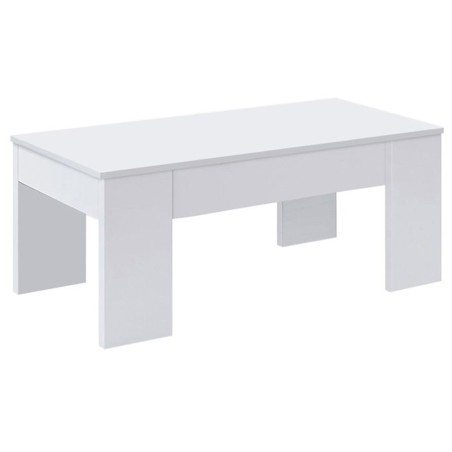 Mesa De Centro Elevable Flow Blanco Artik