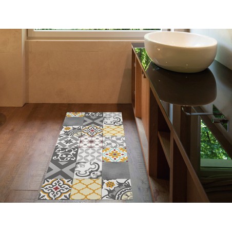 Alfombra Vinílica Croma Patch Gris Ámbar