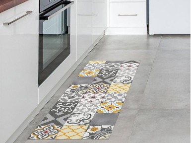 ALFOMBRA VINÍLICA CROMA GRIS