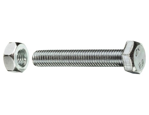 Tornillo Hexagonal Con Tuerca Din 933 (6un)