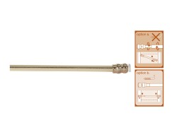 Porta Cortineta Extensible Duo Daurada