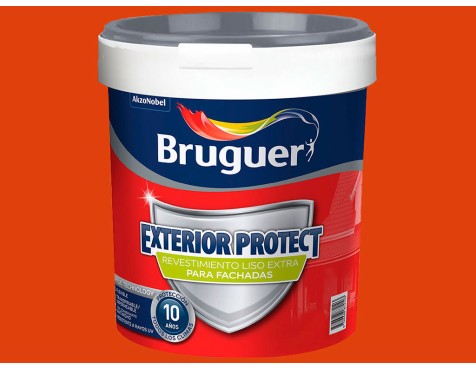 Pintura Fachadas Exterior Protect Terracota