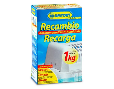 Recambio Antihumedad Para Deshumidificador Humydry