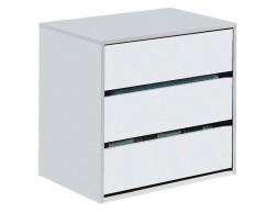 Cajonera Armario 3 Cajones Blanca