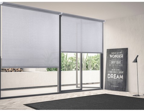 Estor Screen Enrollable Roll-Up Gris