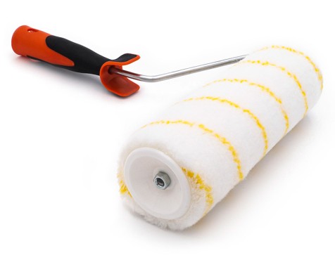 Rodillo Pinturas Al Disolvente Exterior Liso