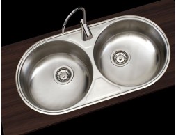 Fregadero Cocina Redondo 2 Senos