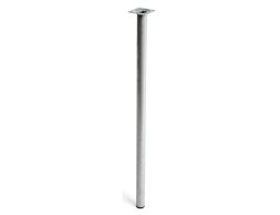 Pota Taula Acer Rodona Crom Ø30X700Mm