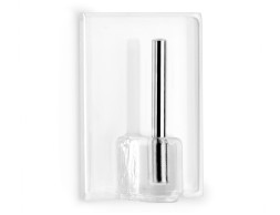 Colgador Adhesivo Visillos Transparente (4un)