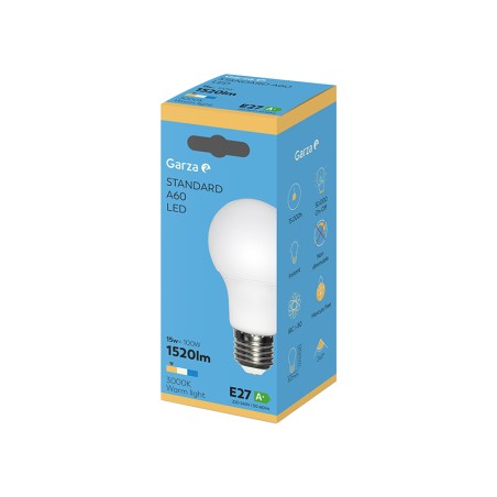 Bombilla Led Estándar Garza Luz Cálida