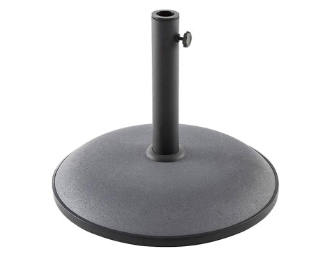 Pie Sombrilla Hormigón Gris
