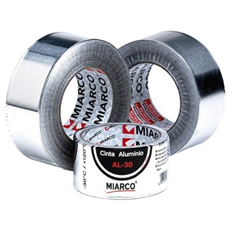 Cinta De Aluminio Adhesiva