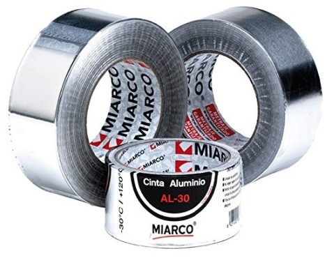 Cinta De Aluminio Adhesiva