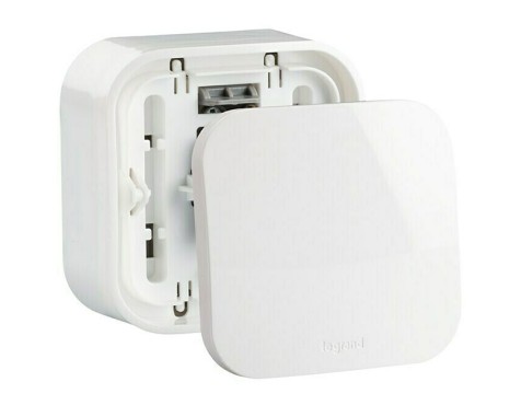 Interruptor Conmutador Legrand Forix Blanco