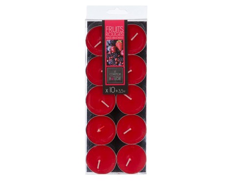 Espelma Fruits Vermells (10un)