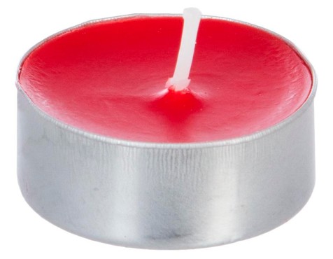 Vela Frutos Rojos (10un)