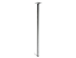 Pota Taula Acer Rodona Crom Ø30X800Mm