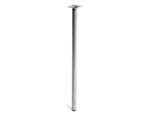 Pota Taula Acer Rodona Crom Ø30X800Mm