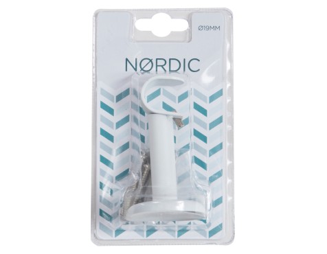 Soporte Frontal Cortina Blanco Nordic