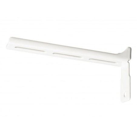 Soporte Riel Central Blanco Doble