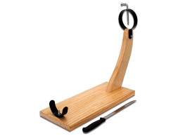 Jamonero Curvado Con Cuchillo