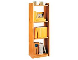 Estantería De Madera 4 Baldas Miel