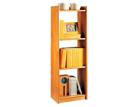 Estantería De Madera 4 Baldas Miel