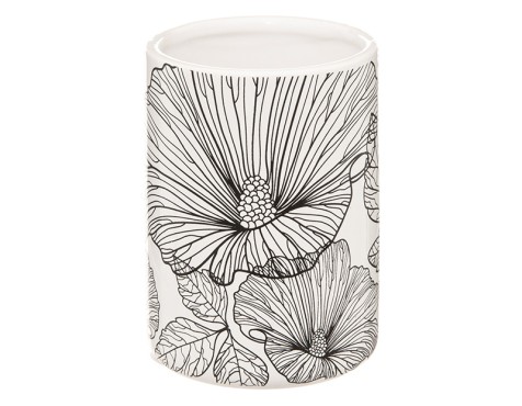 Vaso Portacepillos De Dientes Blackflora