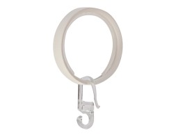 Anelles Cortina Metall Blanques Loft (8un)