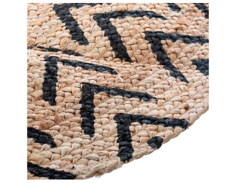 Catifa Jute Rodona Gold Shine