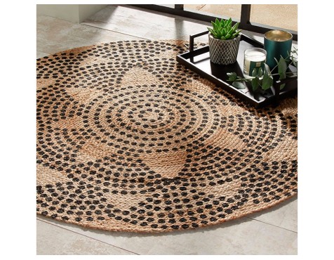 Catifa Jute Rodona Gold Shine
