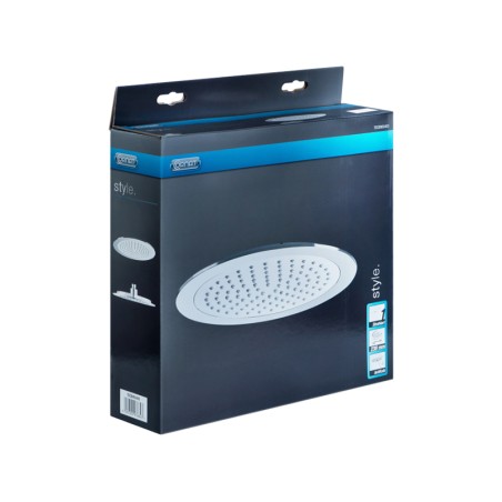 Ruixador Dutxa Rodó Estilo Blanc Cromat