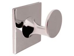 Percha Baño B-Square Inox Cromado