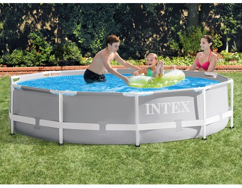 Piscina Desmuntable Rodona Intex Prism Frame