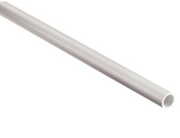 Tubo Redondo Aluminio Anodizado Plata